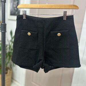 Elegant Black Women's Shorts